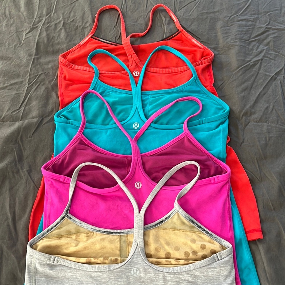 LULULEMON Power Y Tank 💪🏻 in RED🌹